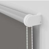 vidaXL Rolo zavjesa Blackout siva 130x230 cm Širina tkanine 126,6 cm | shoptok.hr