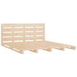  Okvir kreveta bez madraca 200 x 200 cm od masivne borovine | shoptok.hr