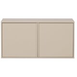 vtwonen Kremno bela modularna garderobna omara iz masivnega bora 100x50 cm Daily – | Shoptok.si