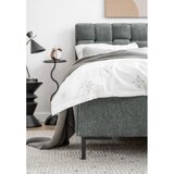 Miuform Svetlo zelena oblazinjena zakonska postelja z letvenim dnom 140x200 cm Eve – | Shoptok.si