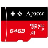 Apacer spominska kartica microSD XC 64GB Class 30 Gaming AP64GMCSX10U7-RAGC Cene