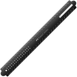  RAVNALO PVC 30 CM DOTS FABER-CASTELL 172130 SORT Slike
