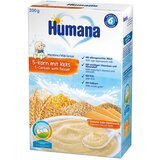 Humana mlečna kašica za bebe sa 5 vrsta žitarica i keksom 200 g