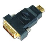 HDMI adapter GEMBIRD A-HDMI-DVI-1, HDMItoDVI M-M gold conn. bulk | Eponuda.ba