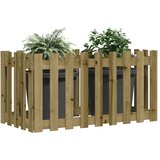  Povišena vrtna gredica 100x50x50 cm impregnirana borovina | shoptok.hr