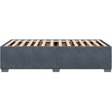  Okvir za krevet bez madraca tamnosivi 90x200 cm baršunasti | shoptok.hr