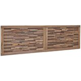  Uzglavlje Zidne Prirodna 180 cm Čvrsto teak drvo | shoptok.hr