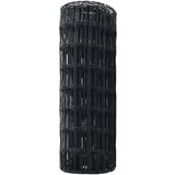 Euro ograda 0,6 x 50 m Željezo prekriveno PVC-om Siva | shoptok.hr