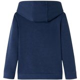  Dječja majica s kapuljačom modra prošarana i narančasta 128 | shoptok.hr