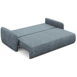 Makamii Prašno modra raztegljiva/s prostorom za shranjevanje sedežna garnitura iz šenilje 218 cm Lilo – | Shoptok.si