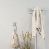 Spinder Design Svetlo siv jeklen stenski obešalnik Angle – | Shoptok.si