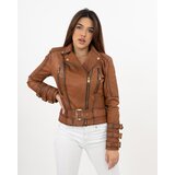 La Force Fashion ženska kožna jakna erica - braon | Eponuda.com