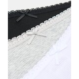 Sinsay Rebraste brazilske gaćice 3 pack | shoptok.hr