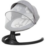 Kidwell Luxi 2u1 električna stolica za ljuljanje, sivo-crna | shoptok.hr