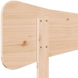 vidaXL Vzglavje 100 cm trdna borovina | Shoptok.si