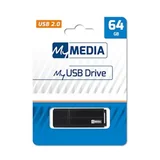 My USB 2.0 Drive USB stick 64 GB crna 69263 USB 2.0