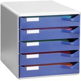 Esselte Ladica za obrasce, 5 pretinaca, plava | shoptok.hr
