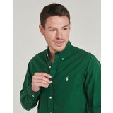 Polo Ralph Lauren Srajce z dolgimi rokavi CHEMISE AJUSTEE SLIM FIT EN OXFORD LEGER Zelena | Shoptok.si