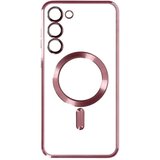  Providna silikonska futrola Magsafe za Samsung Galaxy A27, roze okvir Cene