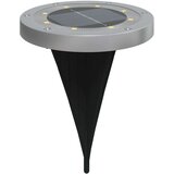 vidaXL Solarna podna svjetla sa šiljcima za tlo 12 kom topla bijela | shoptok.hr