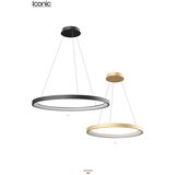  Redo 01-2674- LED prigušiva luster na sajli ICONIC LED/50W/230V pr. 58 cm crna | Eponuda.com