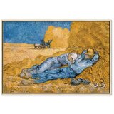  Slika - Vincent van Gogh – Noon: Rest from Work 120x80 U prirodnom drvenom okviru | shoptok.hr