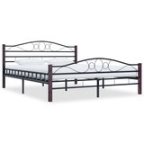  Za krevet crni metalni 160 x 200 cm Cijene