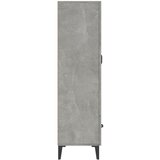  Visoka komoda siva boja betona 70x31x115 cm konstruirano drvo | shoptok.hr