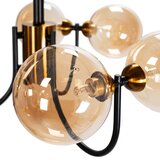 Toolight viseća staklena stropna svjetiljka APP1120-6CP gold | shoptok.hr