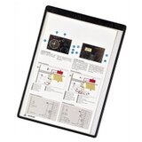 TARIFOLD Bemutatótábla, mágneses, A4, PVC, "Individual", fekete | Shoptok.si