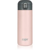 Zopa Thermo Bottle termosica sa slamkom Candy Pink 400 ml | shoptok.hr