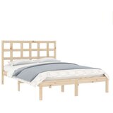  posteljni okvir iz trdnega lesa 135x190 cm, (20907358) | Shoptok.si