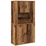  Visok predalnik Star les 80 x 33 x 150 cm Konstruiran les, (5000217336) | Shoptok.si