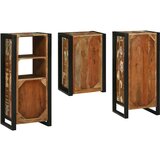 vidaXL Komplet pohištva za kopalnico 3 pcs Trden recikliran les | Shoptok.si