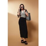 Defacto Fitted Ribbed Camisole Maxi Skirt Cene