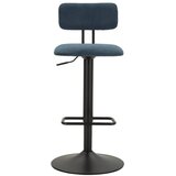 Mauro Ferretti Modrozelen/črn barski stol z nastavljivo višino (višina sedeža 61 cm) Tina – | Shoptok.si