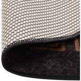  Perivi tepih crno-zlatni Ø 200 cm | shoptok.hr
