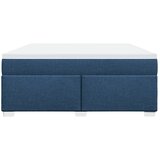  Krevet s oprugama i madracem plavi 180x200 cm od tkanine | shoptok.hr