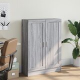 Ormarić za knjige siva boja hrasta 82,5 x 30,5 x 115 cm drveni | shoptok.hr