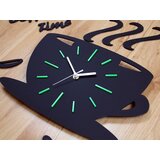 Zidni satovi green satin cup (dekoracija zidova - zidni sat)