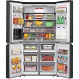 Hisense RQ758N4SAFE štirivratni hladilnik (črn) - | Shoptok.si