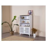 Hanah home polica za knjige calvin white oak | ePonuda.com