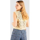 Blue Tomato Crochet Vest Pulover sand & butter | Shoptok.si