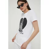 Love Moschino Majica kratkih rukava za žene, boja: bijela