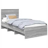 Krevetna konstrukcija Siva Sonoma 80 x 200 cm Konstruirano drvo | shoptok.hr