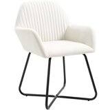 Maison Chic Jedilni stoli - Vzorci stoli 2 kosa krem blago A281, (22032061) Cene