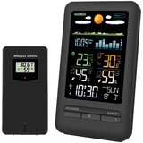 solight TE87 - Meteostanica sa LCD displejom 2xAA crna | Eponuda.com