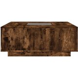  Stolić s beskonačnim LED svjetlima boja hrasta 100x100x40 cm | shoptok.hr
