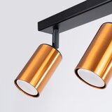 Sollux Lighting Sollux SL.1375 - Spot svetiljka WINX 2xGU10/10W/230V crna/bakrena | Eponuda.com