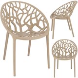 Jumi ALBERO plastični bež stol, (22065375) | Shoptok.si